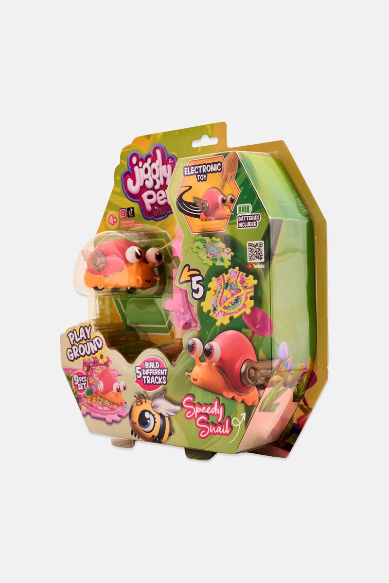 Jiggly Pets حلزون سريع مع ملعب - Image 3